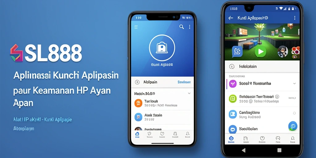 Tampilan antarmuka SL888 yang sederhana dan intuitif.